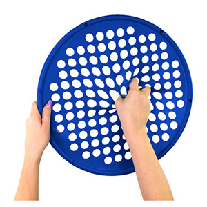 HAND EXERCISE WEB - LOW POWDER - 14 DIAMETER - BLUE - HEAVY (CAN DO)