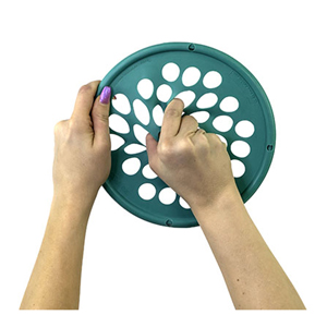 HAND EXERCISE WEB - LOW POWDER - 7 DIAMETER - GREEN - MEDIUM (CANDO)