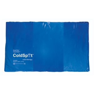 RELIEF PAK BLUE-VINYL REUSABLE COLD PACK OVERSIZE 11 X 21 REF:11-1002