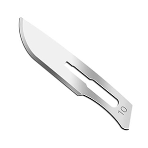 SURGICAL BLADE NO.10 ,100/BX SAFECARE