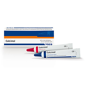 CALCIMOL - SELF CURING CALCIUM HYDROXIDE PASTE 2 TUBES(Base 13 g, Catalyst 11 g)