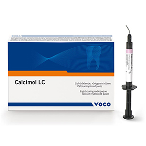 CALCIMOL LC - LIGHT CURING CALCIUM HYDROXIDE PASTE (2X2.5G Syringes, accessories)