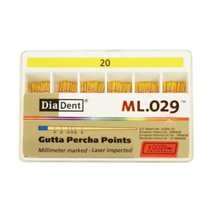 GUTTA PERCHA POINT 20 ML.029 (120PCS/BOX)