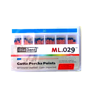 GUTTA PERCHA POINT 30 ML.029 (120PCS/BOX)