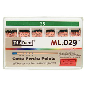 GUTTA PERCHA POINT 35 ML.029(120PCS/BOX)