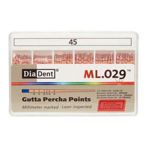 GUTTA PERCHA POINT 45 ML.029 (120PCS/BOX)