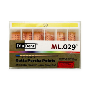 GUTTA PERCHA POINT 50 ML.029(120PCS/BOX)