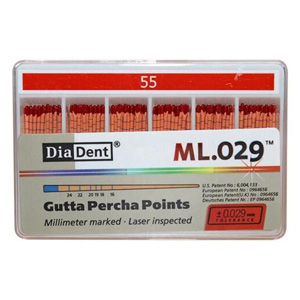 GUTTA PERCHA POINT 55 ML.029 (120PCS/BOX)