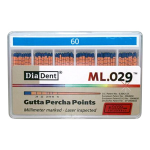 GUTTA PERCHA POINT 60 ML0.29 (120PCS/BOX)