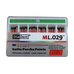 GUTTA PERCHA POINT 70 MLO.29 (120PCS/BOX)