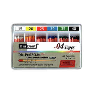 DIA PROISO-04 PLUS GUTTA PERCHA POINT 15-40 (60PCS/BOX)