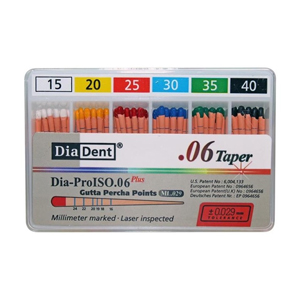 DIA PROISO-06 PLUS GUTTA PERCHA POINT 15-40 (60PCS/BOX)