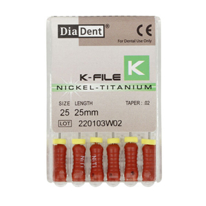 H FILE (NICKEL-TITANIUM) .02/25 MM(ISO 25)