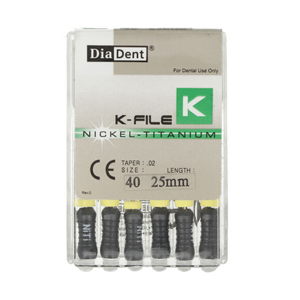 H FILE (NICKEL-TITANIUM) .02/25 MM(ISO 40)