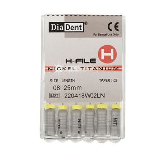 H FILE (NICKEL-TITANIUM) .02/25 MM(ISO 08)