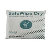 SafeWipe Dry Microfibre Lint Free Drying Towel,  34X31 cm