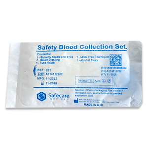 SAFETY BLOOD COLLECTION SET (25PCS/BOX)