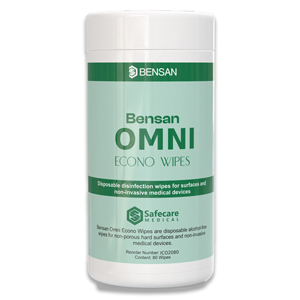 BENSAN OMNI WIPES ECONO SERIES 80 WIPES / CANISTER