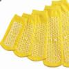YELLOW DOUBLE SIDED TREAD SLIPPER LARGE 700173