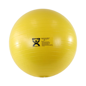 INFLATABLE EXERCISE BALL YELLOW 45CM (17.7)