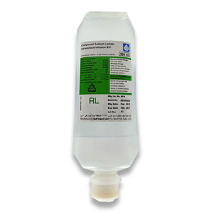 RINGER LACTATE 500ML GULF INJECT