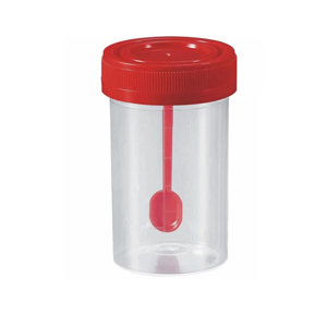 STOOL CONTAINER 60ML STERILE PS 500/CTN