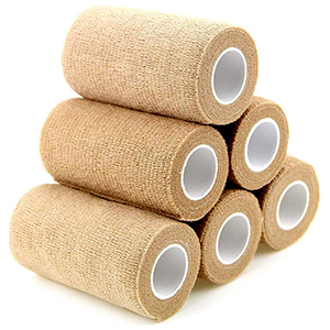 COHESIVE ELASTIC BANDAGE 10CM 12PCS/PKT