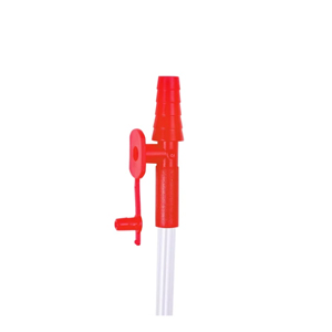 SUCTION CATHETER 18FR XRAYBLIS RED