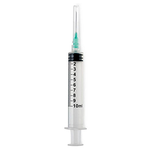 SYRINGE 10ML 21G X 1.5-LL 100/B0X