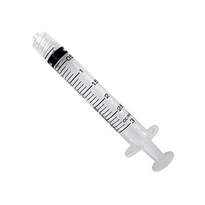 SYRINGE 3ML WITH OUT NEEDLE LURE LOCK(100/BOX)