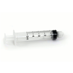 SYRINGE 5ML 22GX1.5 LL 100/BX