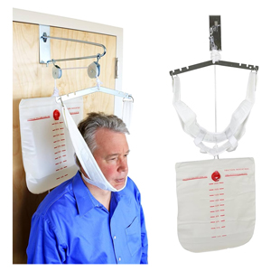 FABTRAC OVER DOOR CERVICAL TRACTION WITH HEAD HALTER SET