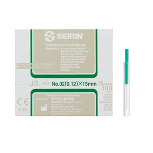 ACUPUNCTURE NEEDLE 0.12X15MM J15 (100PCS/BOX)