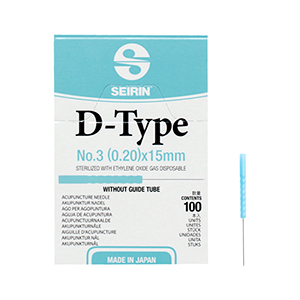 ACUPUNCTURE NEEDLE 0.20X15MM D TYPE9100PCS/BOX)
