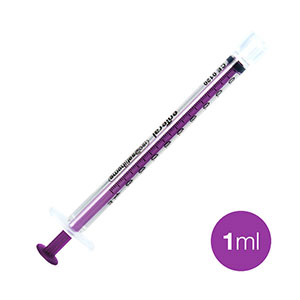 ENFIT SYRINGE 1ML WITHOUT CAP(100PCS/BOX)