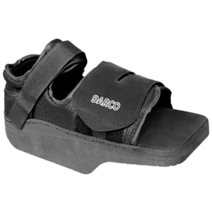 ORTHOWEDGE HEELING SHOE (DIABETIC FOOT AND POST OP CARE SHOES) SIZE : SMALL (Women 6 - 7.5)(Men 5 - 6.5)