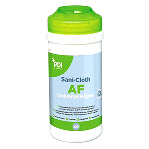 SANI CLOTH AF UNIVERSAL SURFACE DISINFECTANT WIPES 200 WIPES/CANISTER